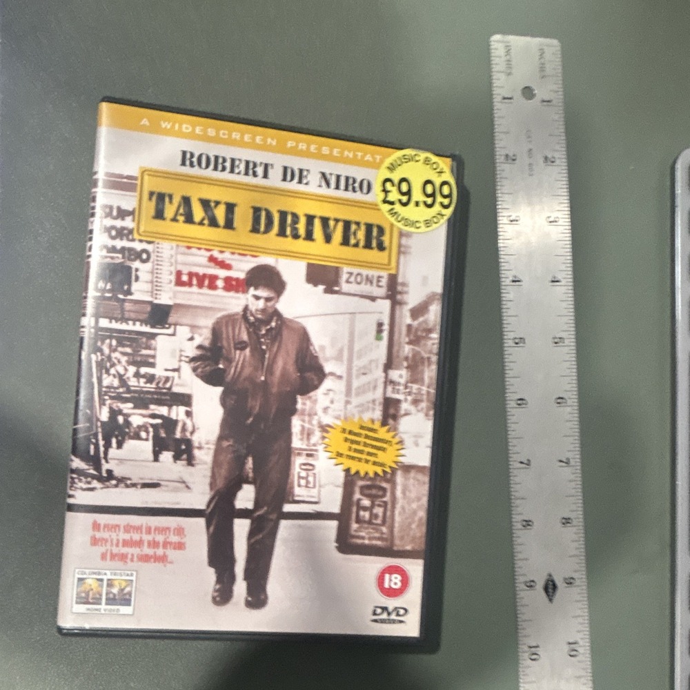 Columbia TriStar Taxi Driver DVD Widescreen (R) De Niro Scorsese Region 2